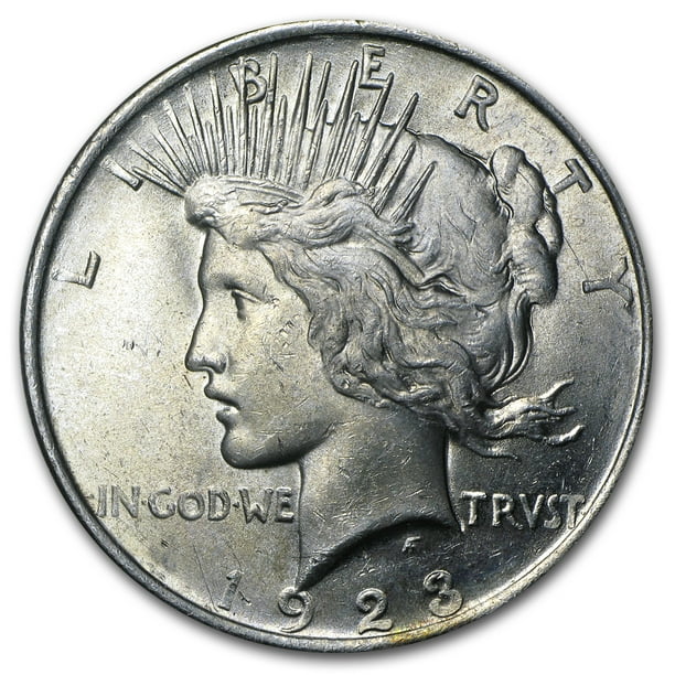 1923 PEACE DOLLAR AU COIN COLLECTIBLE UNIQUE AMERICAN COINS BIRTHDAY GIFT IDEA C 